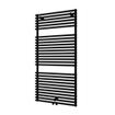 Plieger Florian Nxt M radiateur design simple horizontal avec raccordement central 1216x600mm 750W noir mat SW224507