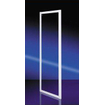 Cabine de douche Plieger Class carrée avec porte pivotante en verre de 3 mm 90x90cm blanche SW10388