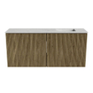 Mondiaz JOYA-DLUX 90cm toiletmeubel - kleur Dusk - Wastafel FAYE positie Rechts Zonder kraangat kleur Opalo. SW1423326