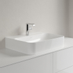 Villeroy & Boch Finion Lavabo - 600 x 470 x 164 mm - Blanc Alpin CeramicPlus - sans trop-plein - rectifié SW106474