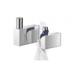 Zack LINEA Handdoekhaak - 5x5x1cm - enkel - hoogglans RVS SW23527