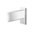Zack LINEA Wall Holder - pour fixation de colle - 2 pièces - acier inoxydable brillant SW23532