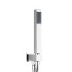 Crosswater Square ensemble douchette à main avec support chrome SW24642