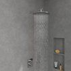 Villeroy & Boch Universal Showers douche principale - 35cm - Rond - chrome SW974370