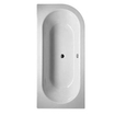 Bette Starlet IV baignoire modèle d'angle 185x85x42cm pour coin droite blanc 0341257