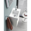 Duravit Ketho 2 meuble bas pour lavabo avec 1 porte 36.4x23.8x44cm gauche, avec poignée blanc super mat anthracite SW772766