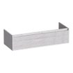 BRAUER Hope Wavy meuble sous-lavabo 120 1 tiroirs softclose - sans poignées - 2 découpes pour siphon - Forest Seashell SW1198926