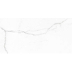 Terravito Alpuro wand- en vloertegel - 30x60cm - 9mm - Rechthoek - gerectificeerd - Marmerlook - Wit/zwart mat SW359743