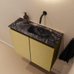 MONDIAZ TURE-DLUX Meuble toilette - 60cm - Oro - EDEN - vasque Lava - position droite - sans trou de robinet SW1103915
