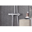Grohe Euphoria System Douche pluie - avec robinet thermostatique - pommeau Euphoria 21cm - douchette massage - chrome - DESTOCKAGE OUT6050