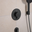 Hansgrohe Ecostat Comfort S mitigeur thermostatique encastré pour 2 fonctions chrome noir brossé SW1245319