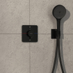 Hansgrohe ShowerSelect Comfort Q Thermostaat - inbouw - 2 functies - geïntergreerde zekerheidscombinatie - mat zwart SW917962
