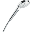 Hansgrohe Croma Select S handdouche Vario 1/2 xØ11cm met rain turbo rain en intense rain regenstraal wit/chroom 0605321