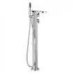 Crosswater Wisp Robinet de bain sur pied - thermostatique - 30cm - avec douchette à main - chrome SW31019