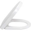 Villeroy & Boch Subway 2.0 compact DirectFlush Toiletset - Geberit reservoir - softclose - quickrelease - bedieningsplaat taupe - rechthoekige knoppen - wit SW1164212