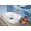 Duravit d-neo lavabo de comptoir 60x40x12.5cm sans trou pour robinet avec céramique wonderglass blanc SW640416