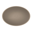 Arcqua Prince vasque à poser - ovale - 49x34cm - mat truffe SW1209082