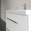 Villeroy & Boch Avento meuble sous lavabo 760x520x447cm avec 2 tiroirs crystal blanc SW59900