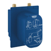 GROHE Eurosmart Cosmopolitan E boîtier encastré avec mitigeur thermostatique pour éléments de finition avec infrarouge avec 2 vannes d'arrêt SW439054