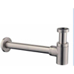 Wiesbaden Mini-Rhea droite kit lave-mains 36x18x9cm aspect marbre Carrara blanc incl. robinet lave-mains Amador en acier brossé SW794537