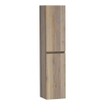 Saniclass Solution badkamerkast 160x35x35cm met 2 links- en rechtsdraaiende deuren Hout Vintage oak SHOW18920