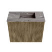 Mondiaz JOYA-DLUX Meuble de toilette 50cm - couleur Dusk - Vasque FAYE position Droite 1 trou de robinet couleur Sombra. SW1426115