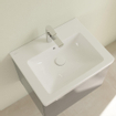 Villeroy et Boch Subway 2.0 Lavabo pour meuble 60x47cm 1 trou pour robinetterie avec trop plein Blanc 1024106