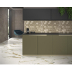 Ceralto Fenera Mosaic Mozaiektegel - 16.2x28cm - 4.0mm - Gold - per stuk SW798685