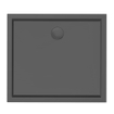 Xenz mariana receveur de douche 90x80x4cm rectangle acrylique ébène SW378601