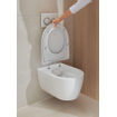 Geberit Icon WC suspendu pack à fond creux rimfree 36.6x53cm avec abattant softclose blanc SW546852