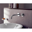 AXOR Uno Set de finition de robinet lavabo mural encastrable avec manette 22.5cm et bonde chrome GA54652