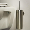 Tiger Boston Toiletborstehouder - gesloten - wandmontage - geborsteld RVS CO309930941