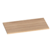 BRAUER Ocean Slim topblad - 80x46x2cm - lamellen eiken naturel SW371881