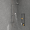 Villeroy & Boch Universal Showers Système de douche à trois fonctions pour montage mural - chrome SW974394