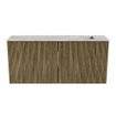 Mondiaz JOYA-DLUX 90cm toiletmeubel - kleur Dusk - Wastafel FAYE positie Rechts Zonder kraangat kleur Glace. SW1423146