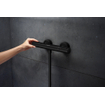 Hansgrohe Ecostat Element Mitigeur de Douche - en saillie - thermostatique - noir mat SW1186266