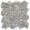 La mosaïque en pierre naturelle Mosaic Factory - 30,5x30cm - carrelage mural et de sol - Organique - Marbre Gris Mat SW66199