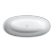 Riho Catching Waves Baignoire îlot - 174x82x56.5cm - White matt SW1185389