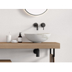 Looox sink collection opzetwastafel diameter 40cm calacatta SW810186