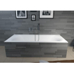Baignoire Riho Linares 180x80cm rectangulaire droite acrylique blanche SW49983