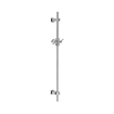 Hotbath Mate barre de douche 75cm carrée nickel brossé SW12530
