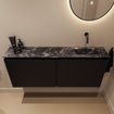 MONDIAZ TURE-DLUX Meuble toilette - 120cm - Urban - EDEN - vasque Lava - position droite - sans trou de robinet SW1103655