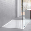 Villeroy & Boch Architectura receveur de douche - 180x90x1.5cm - métal bord gris SW28632