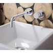 Crosswater MPRO Inbouw Wastafelkraan - inclusief inbouwdeel - 14cm en 22cm uitloop - chroom SW84111