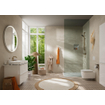 Hansgrohe Xelu Q Hoge Kast - 165x40x35cm - 2 deuren - greep mat wit - softclose - scharnier links - high gloss white SW995226