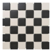 La Mosaic Factory London carreau mosaïque - 30,9x30,9cm - carrelage mural et de sol - Carré - Porcelaine Échiquier Mat SW62225