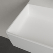 Villeroy & Boch Memento 2.0 wastafel onderzijde geslepen 60x42cm zonder overloop 1 kraangat ceramic+ stone white SW358410