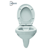 Xellanz Trevi wandcloset rimless met Ultimo 3.0 toiletzitting softclose en quick release glans wit SW72904