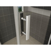Xellanz Cerra eco porte de douche niche 800 x 1950 x 6 mm verre clair/chrome SW72916