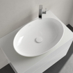 Villeroy & Boch Artis opzetwastafel 61x41cm ovaal sage green SW644081